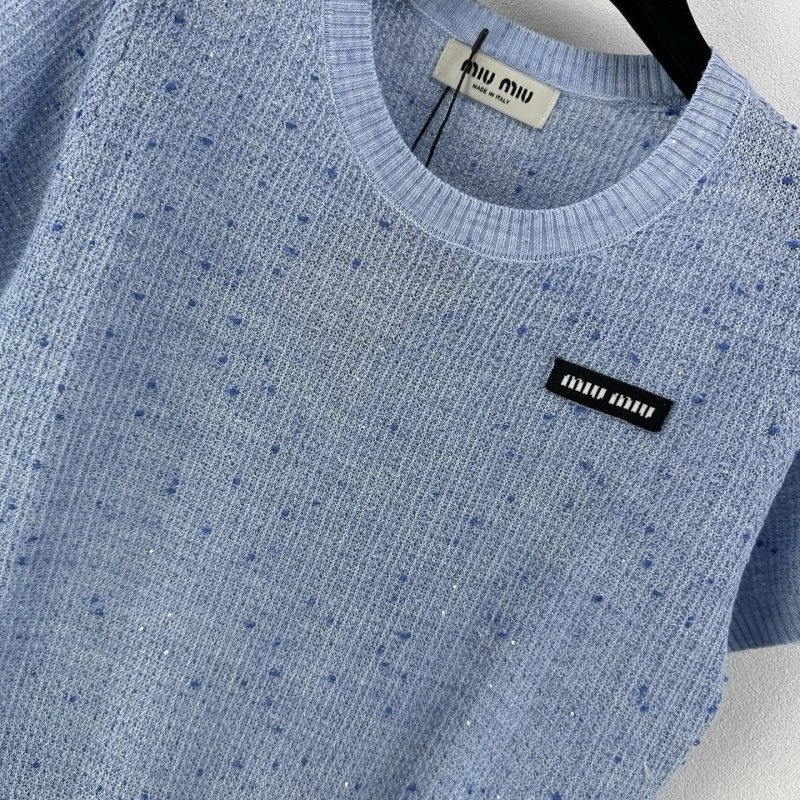 Miu Miu T-Shirts MoistureWicking 154402