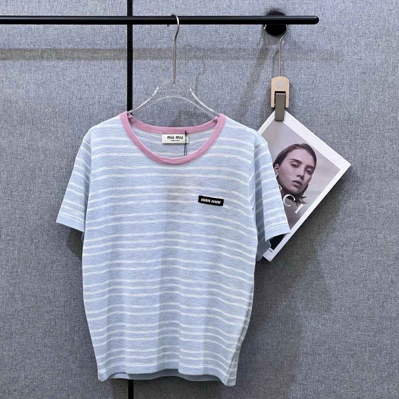 Efficient Miu Miu T-Shirts 154406