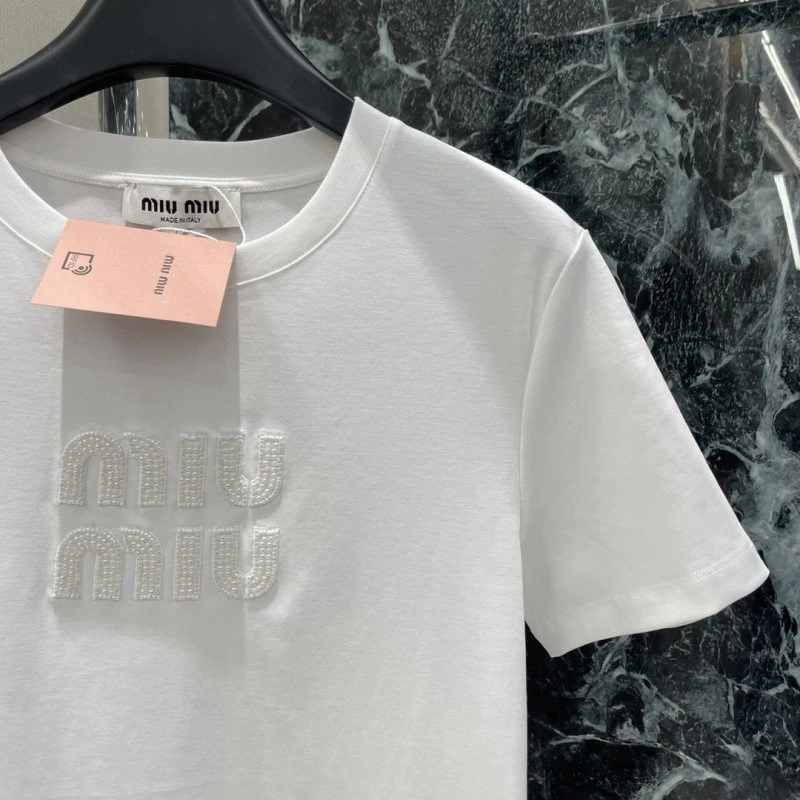 Minimalist Miu Miu T-Shirts 154375