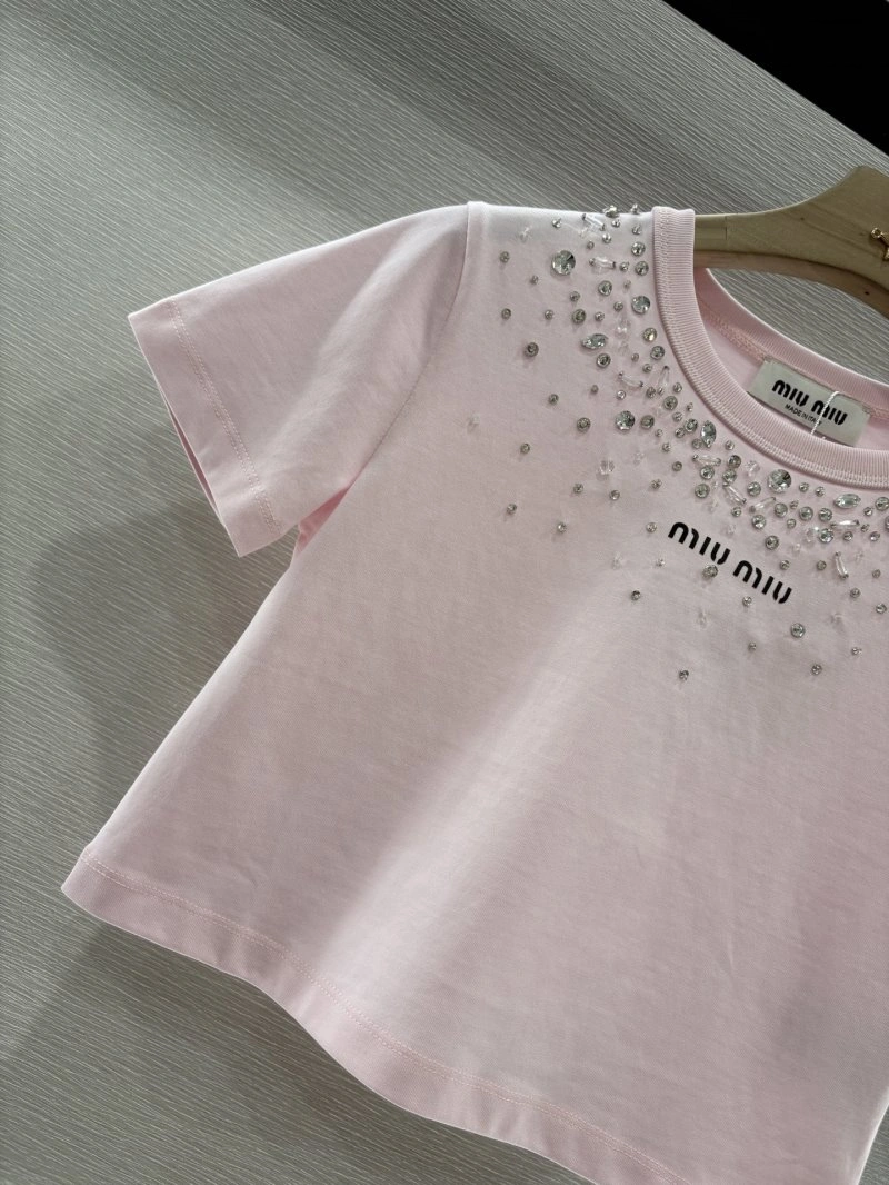 Functional Miu Miu T-Shirts 154389