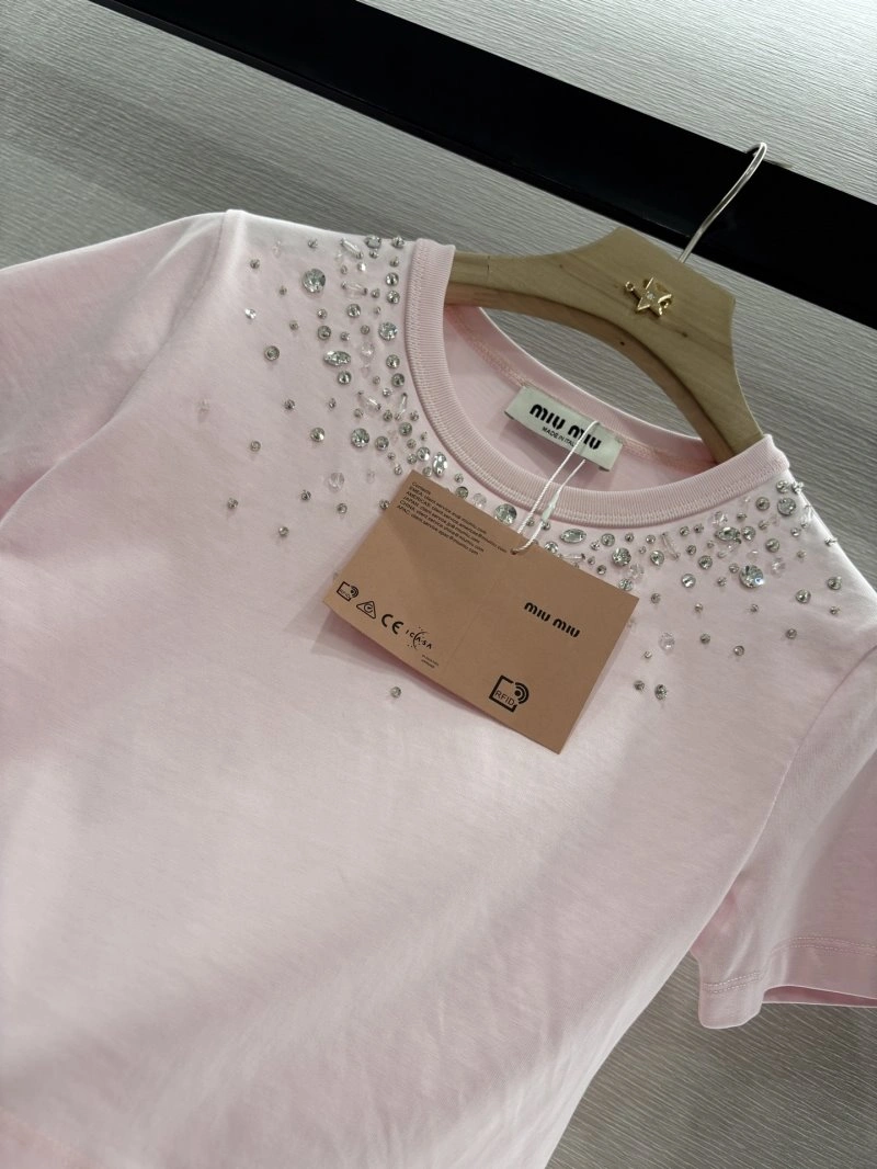 Functional Miu Miu T-Shirts 154389