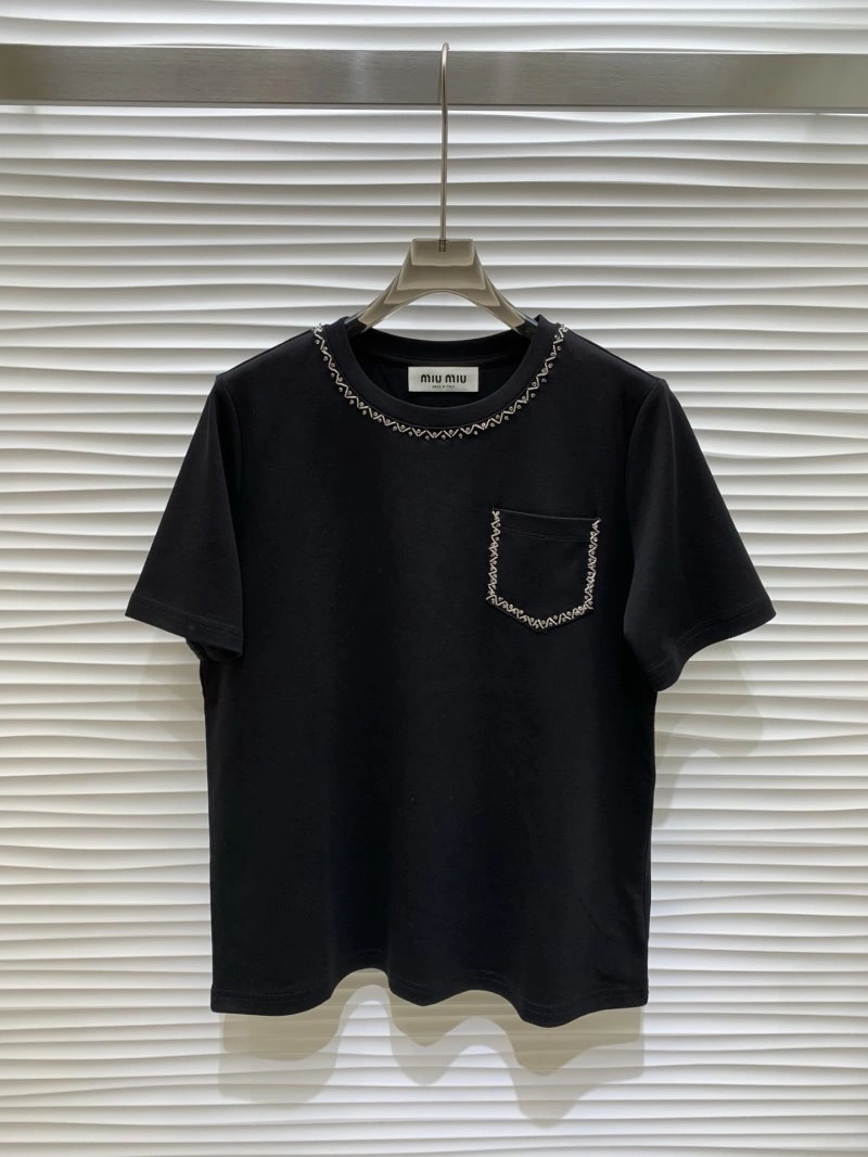 Miu Miu T-Shirts HighQuality 154380