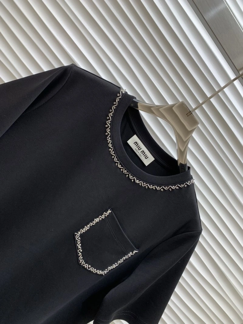 Miu Miu T-Shirts HighQuality 154380