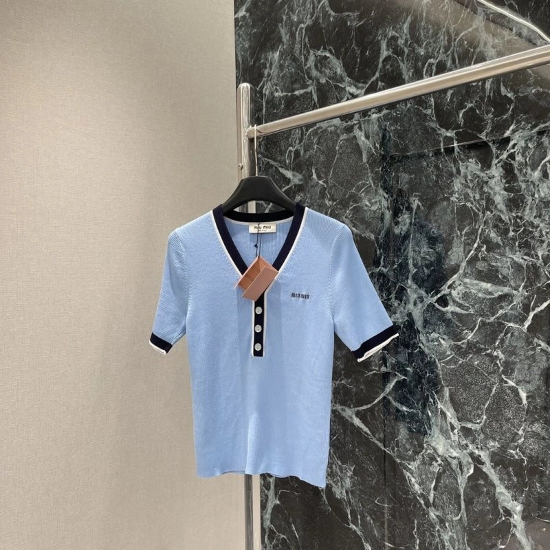 Sporty Miu Miu T-Shirts 154355