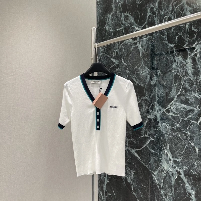 Sporty Miu Miu T-Shirts 154355