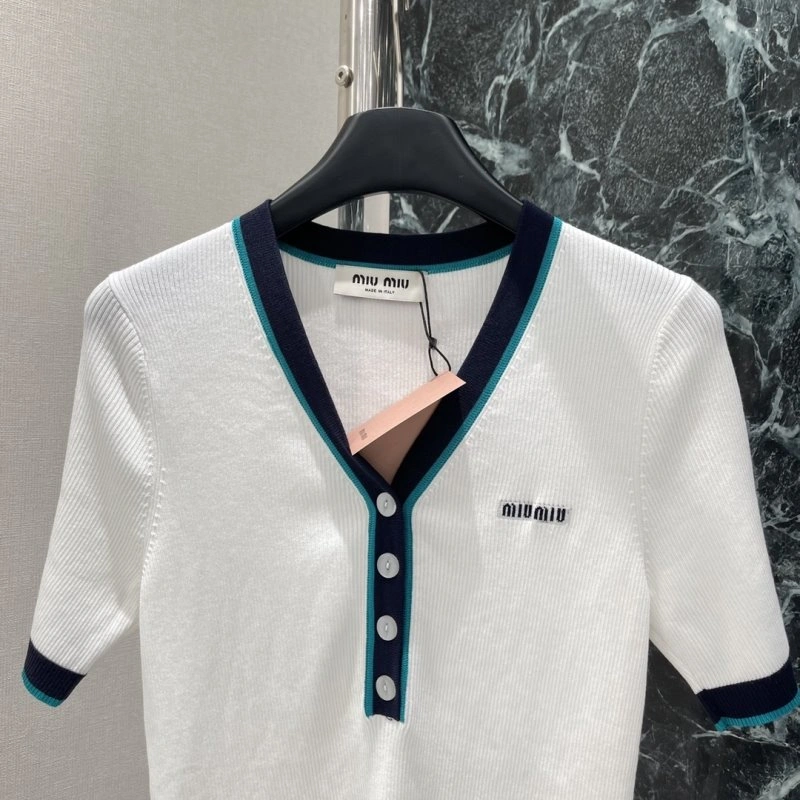 Sporty Miu Miu T-Shirts 154355