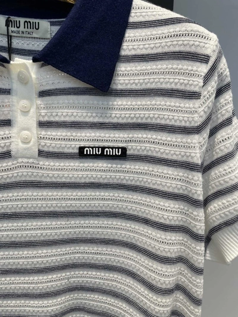 Miu Miu T-Shirts QuickDry 154345