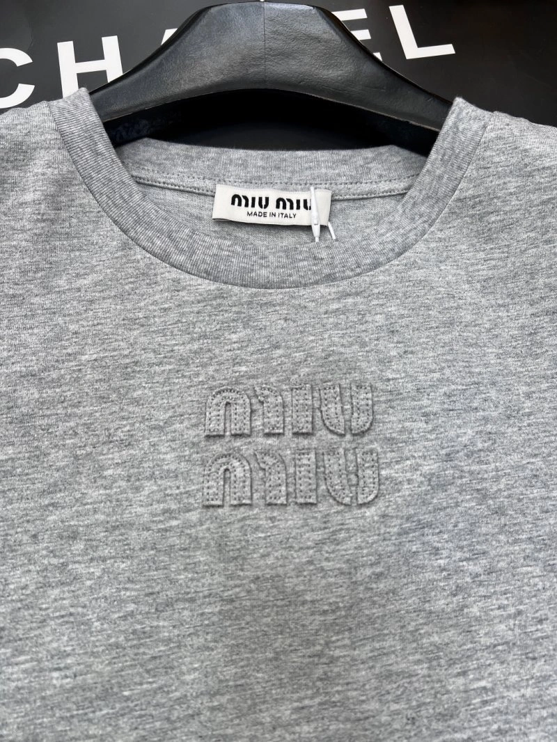 Miu Miu T-Shirts MoistureWicking 152996