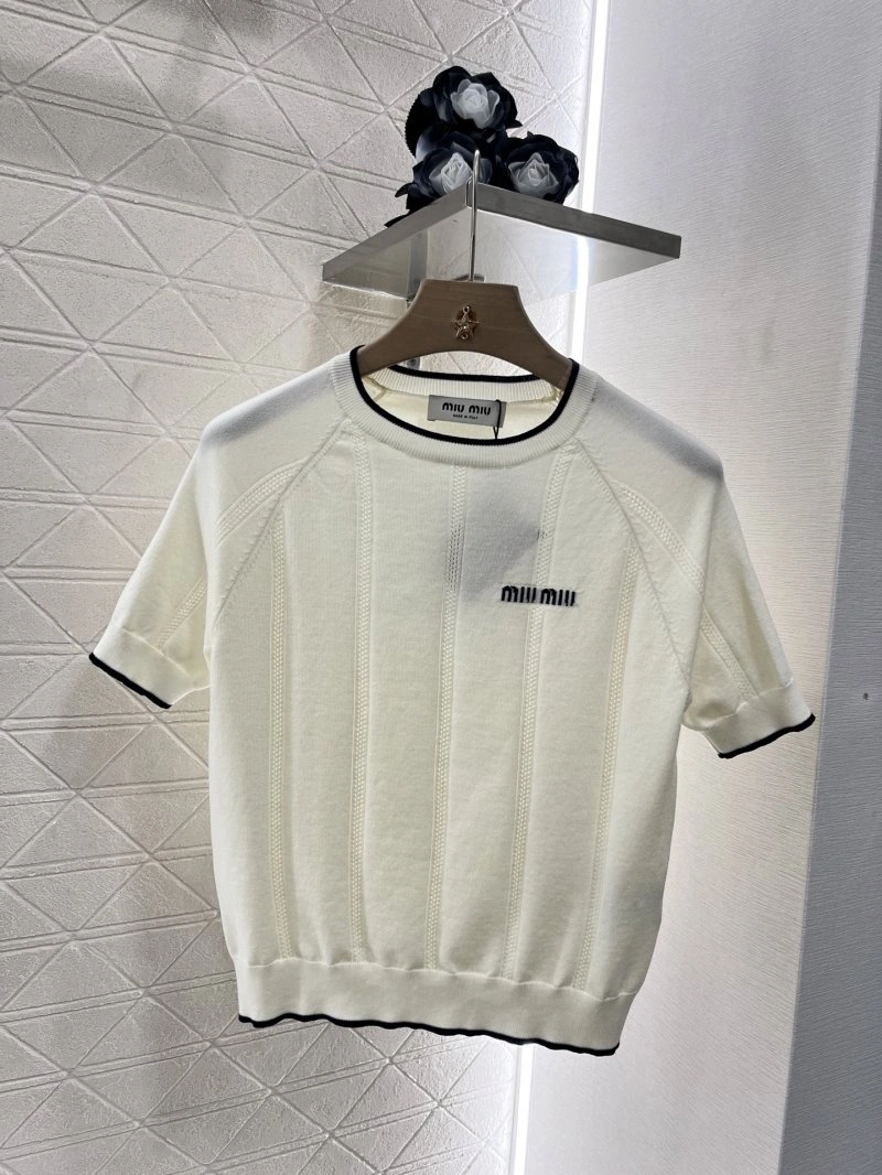 Miu Miu T-Shirts Flexible 152984