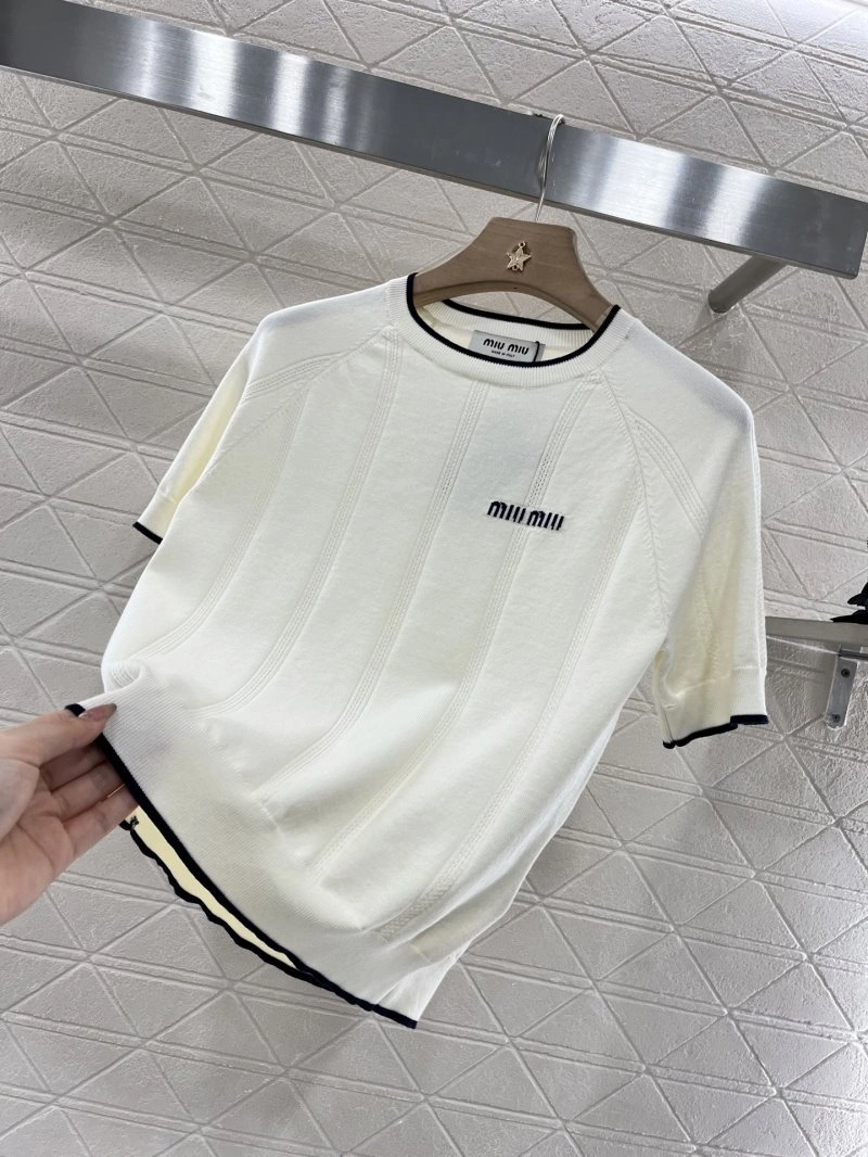 Miu Miu T-Shirts Flexible 152984