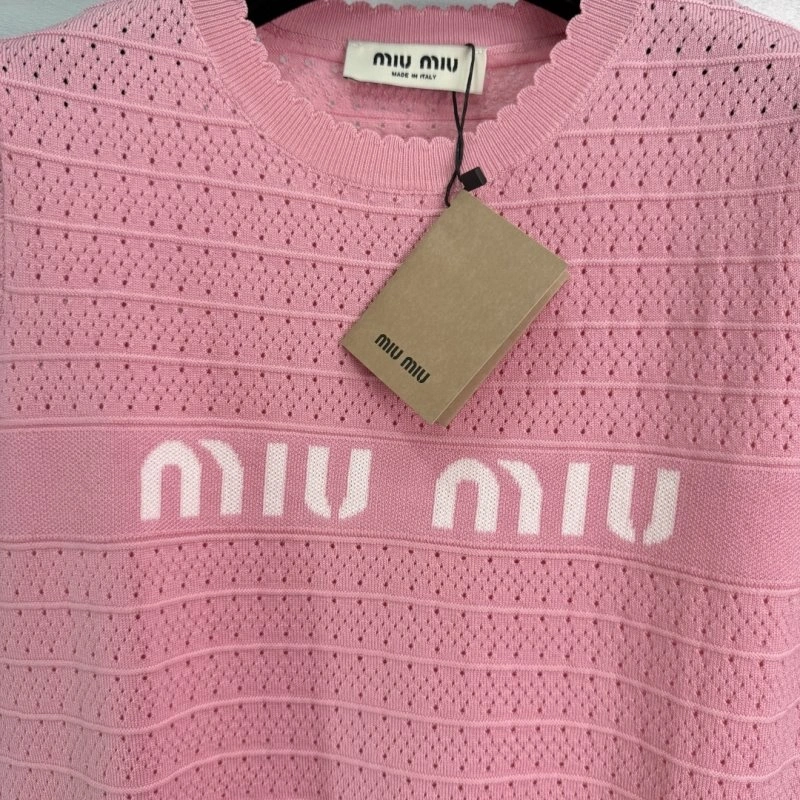 Miu Miu T-Shirts Durable 152974