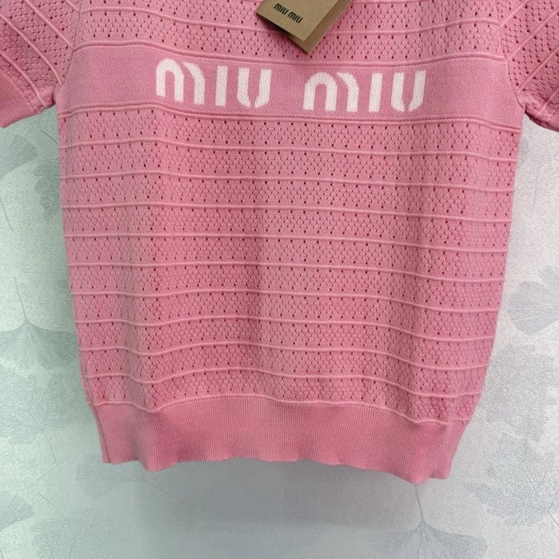 Miu Miu T-Shirts Durable 152974