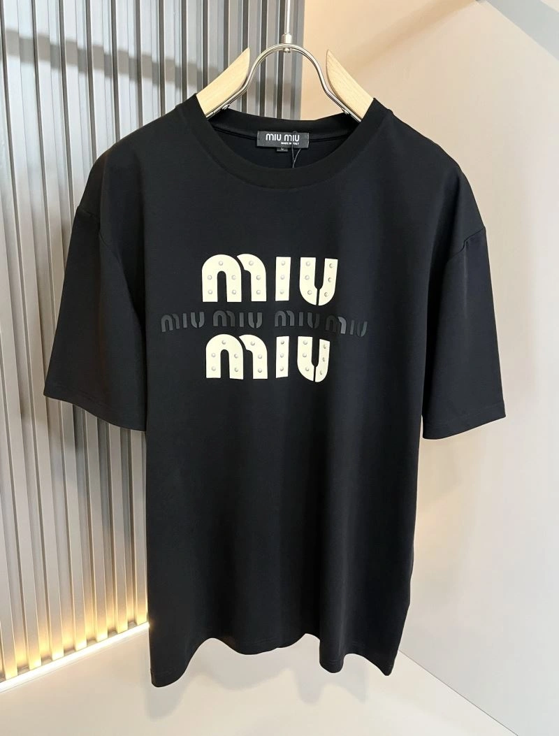 Miu Miu T-Shirts Soft 159204