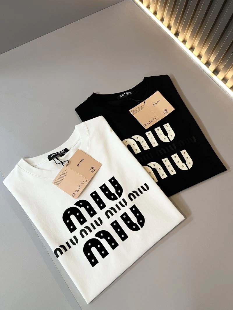 Miu Miu T-Shirts Soft 159204