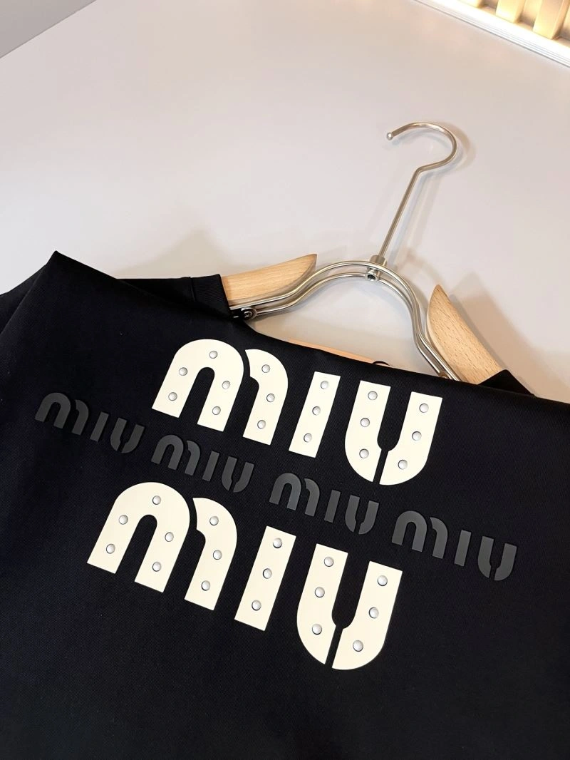 Miu Miu T-Shirts Soft 159204
