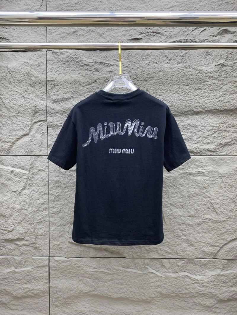 Miu Miu T-Shirts Elegant 159092