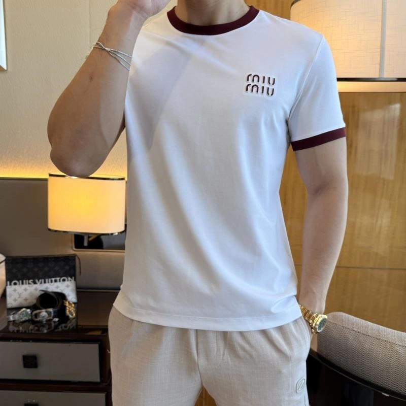 Miu Miu T-Shirts SmoothTexture 159080
