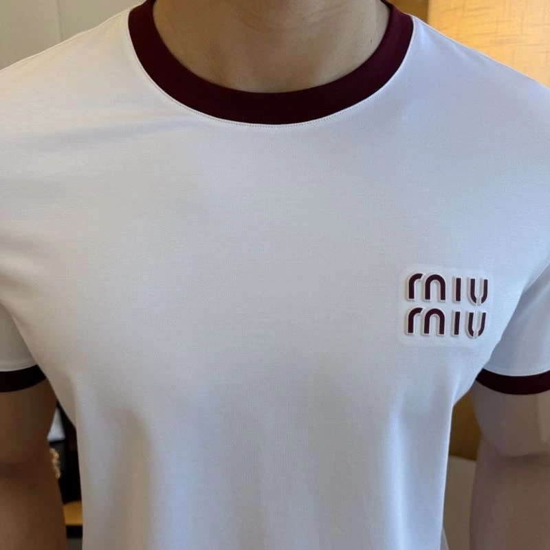 Miu Miu T-Shirts SmoothTexture 159080
