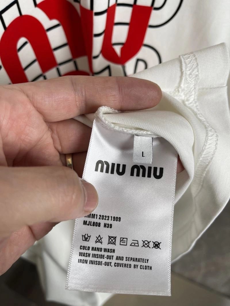 Miu Miu T-Shirts RelaxedFit 159072