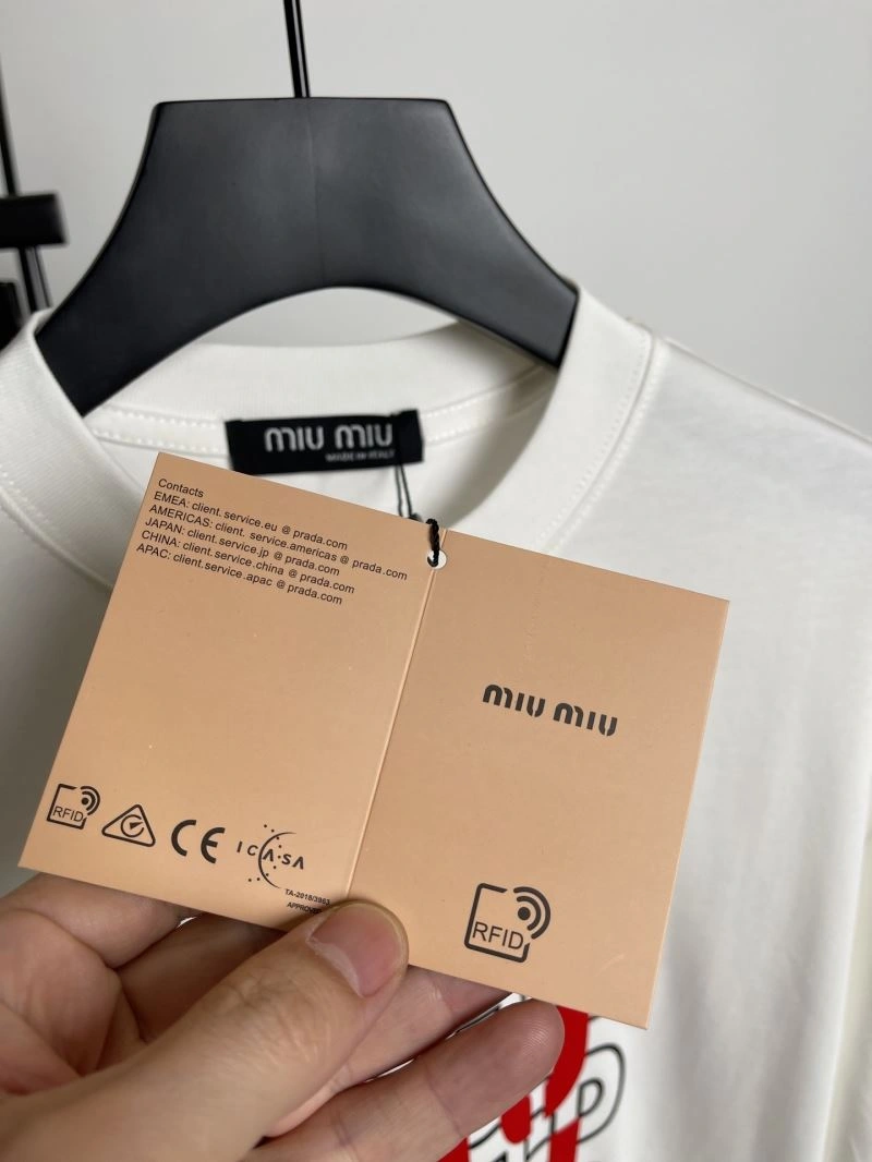 Miu Miu T-Shirts RelaxedFit 159072