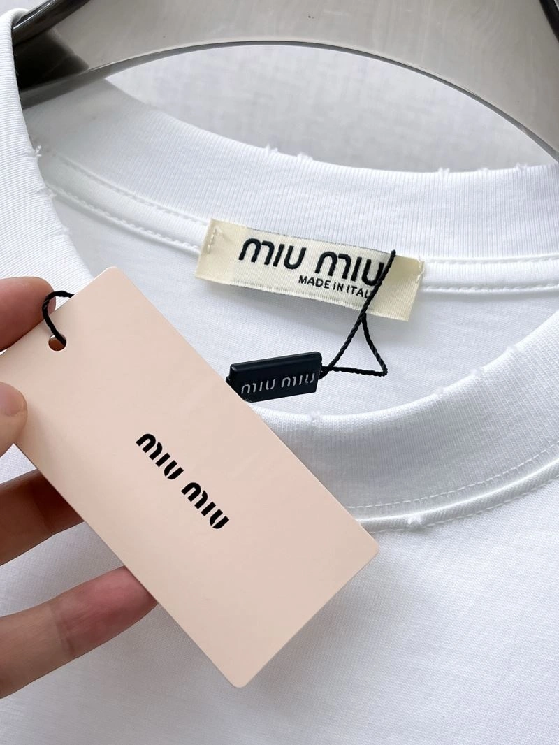 Miu Miu T-Shirts QuickDry 158204