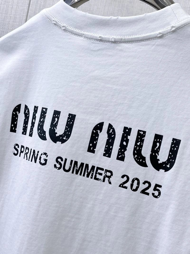 Miu Miu T-Shirts QuickDry 158204