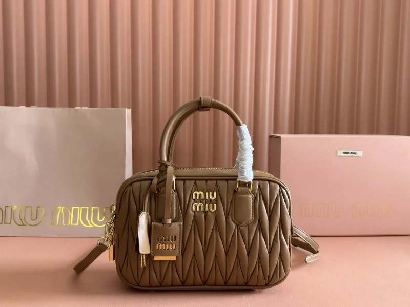 Miu Miu Top Handle Bags SmoothTexture 49016