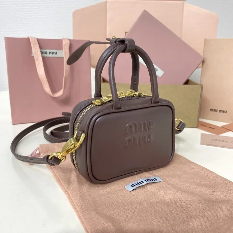 Miu Miu Top Handle Bags ZipUp 43739