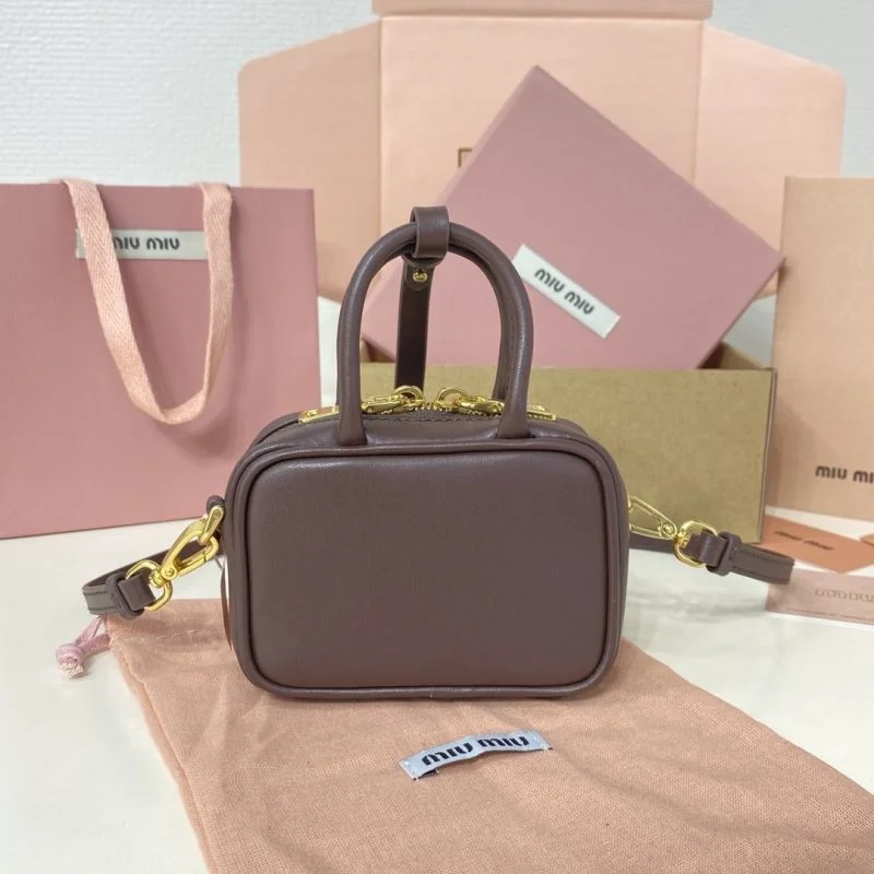 Miu Miu Top Handle Bags ZipUp 43739