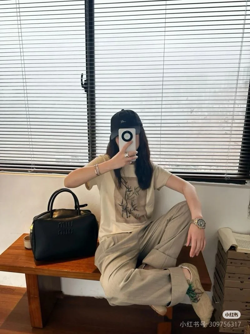 Miu Miu Top Handle Bags Thermal 43605