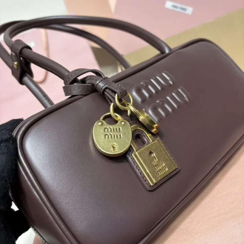 Miu Miu Top Handle Bags SmoothTexture 43495