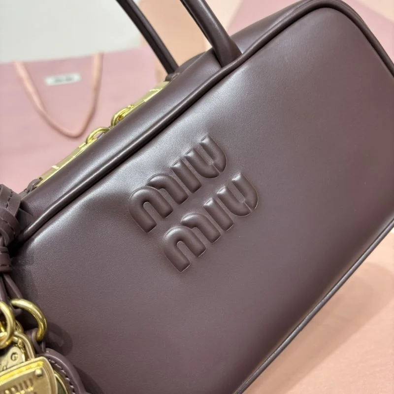 Miu Miu Top Handle Bags SmoothTexture 43495