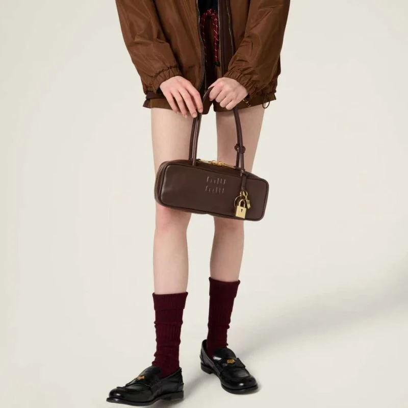 Miu Miu Top Handle Bags SmoothTexture 43495