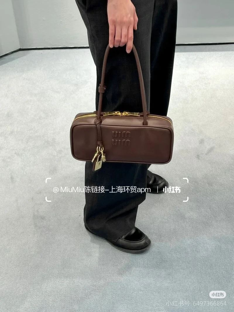 Miu Miu Top Handle Bags SmoothTexture 43495