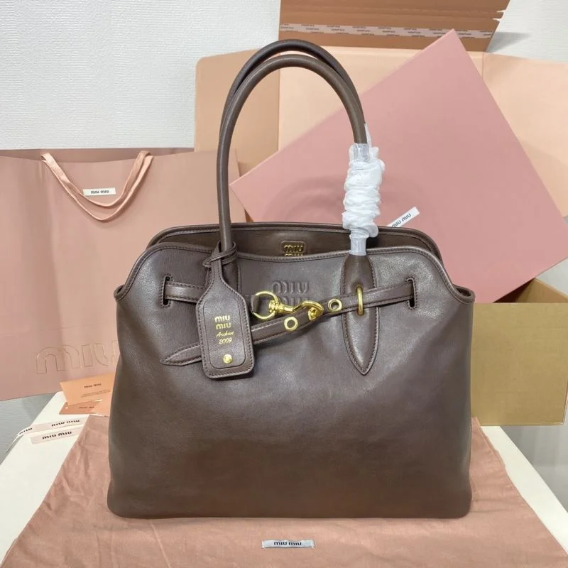 WeatherProof Miu Miu Top Handle Bags 43467