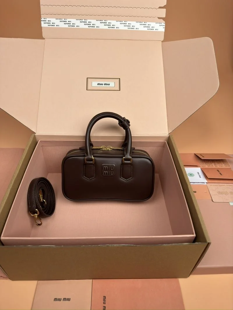 WaterResistant Miu Miu Top Handle Bags 55915