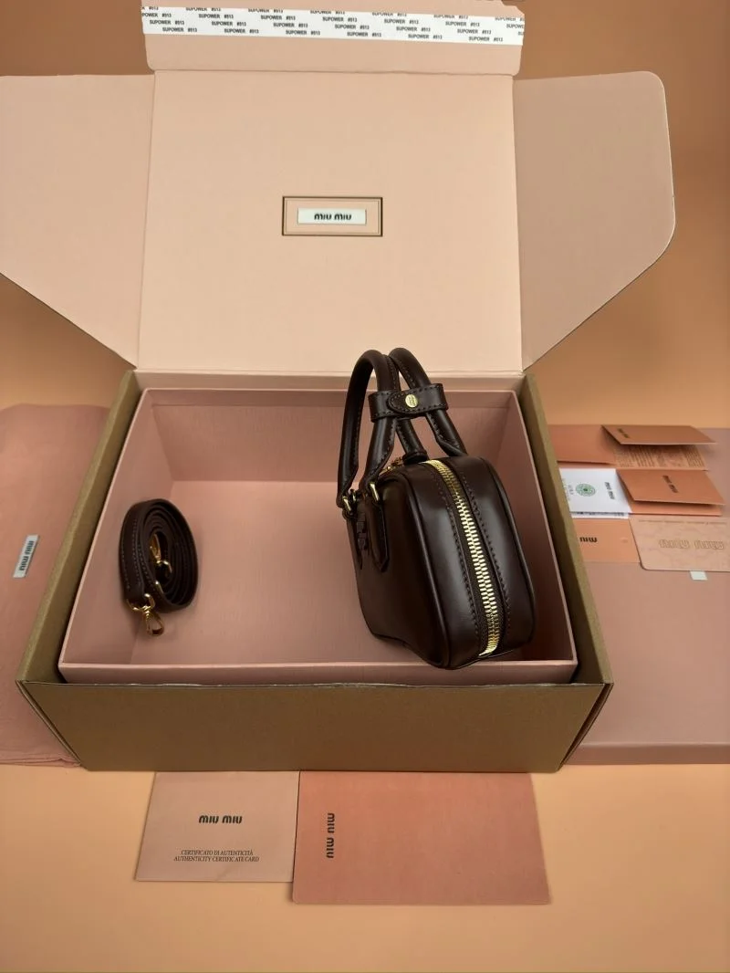 WaterResistant Miu Miu Top Handle Bags 55915