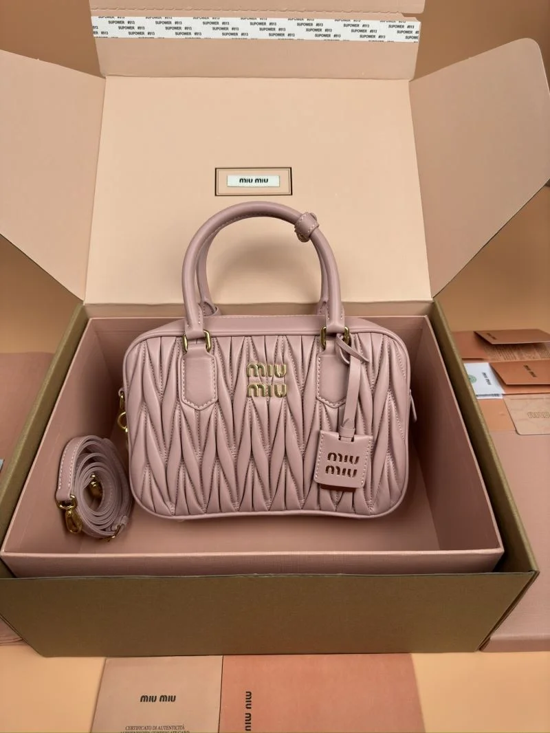 MoistureWicking Miu Miu Top Handle Bags 55914