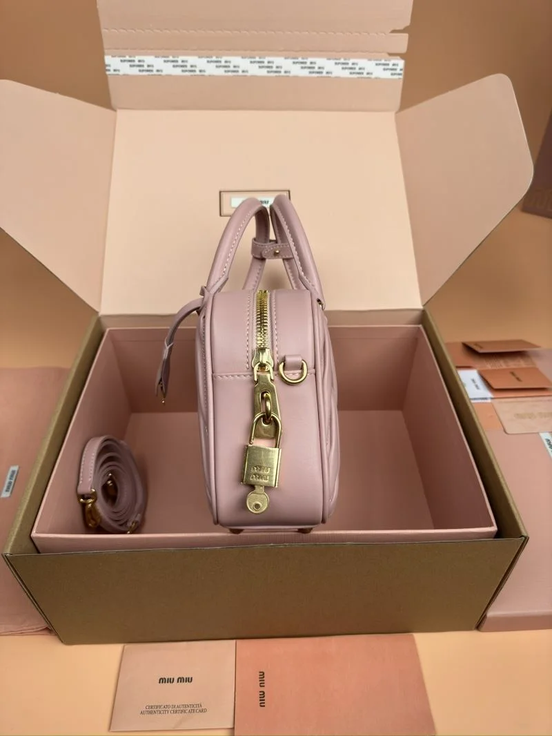 MoistureWicking Miu Miu Top Handle Bags 55914