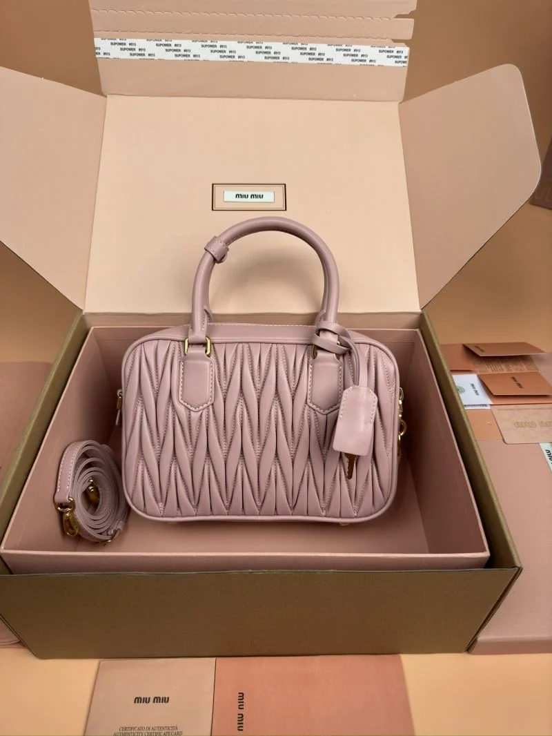 MoistureWicking Miu Miu Top Handle Bags 55914