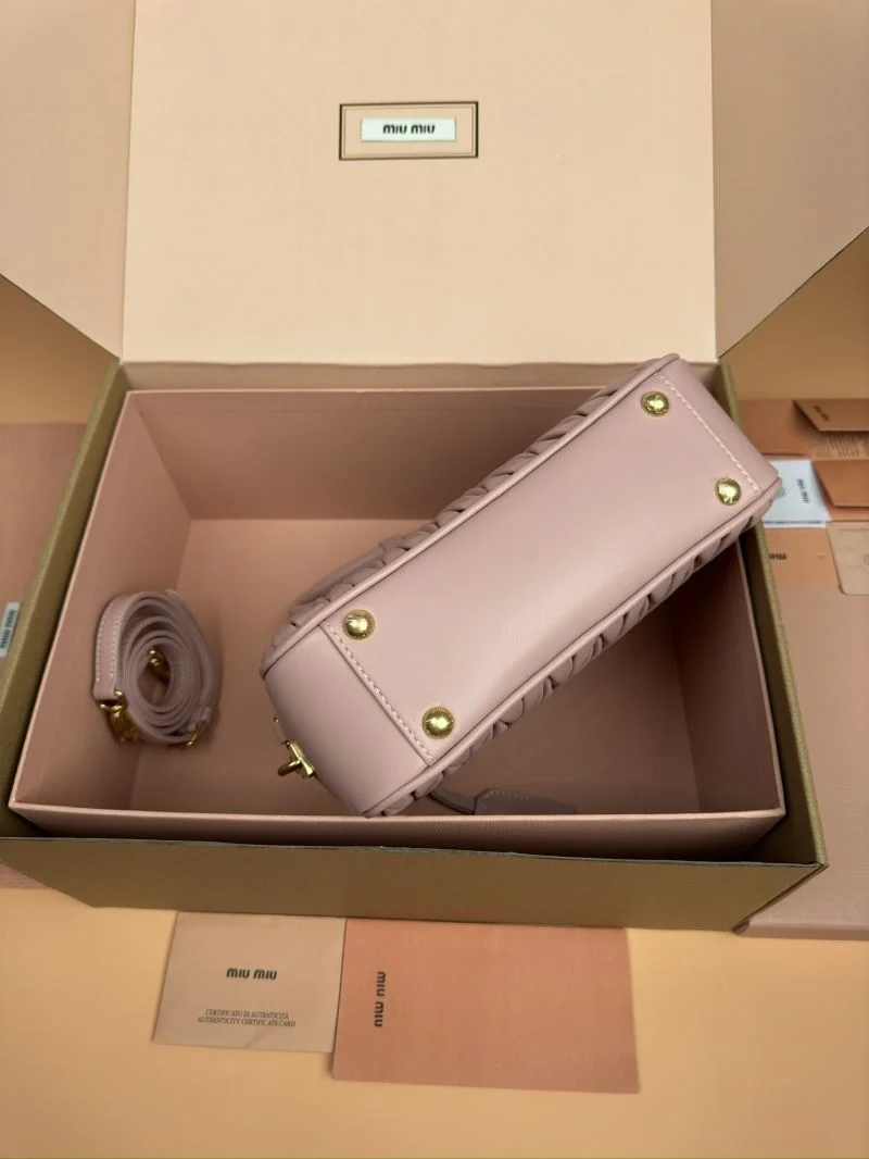 MoistureWicking Miu Miu Top Handle Bags 55914