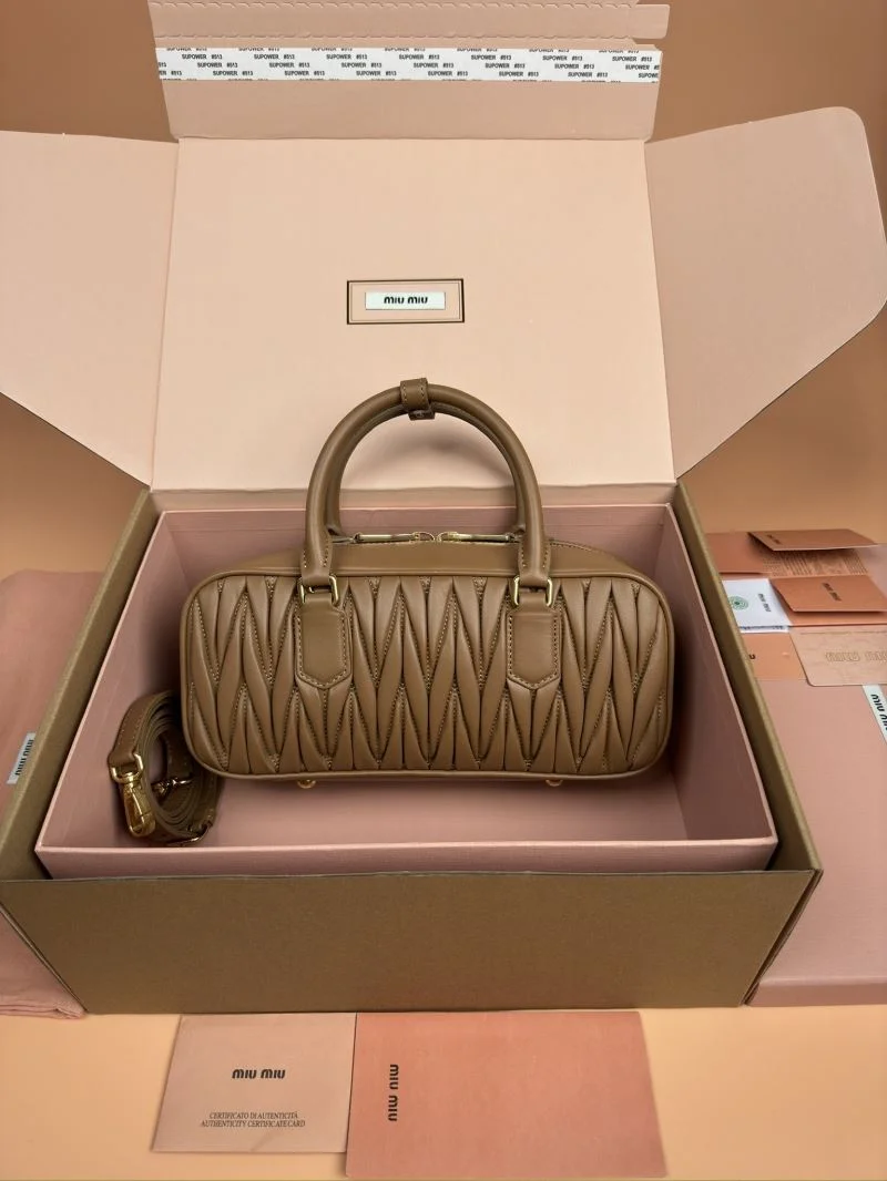 Functional Miu Miu Top Handle Bags 55935