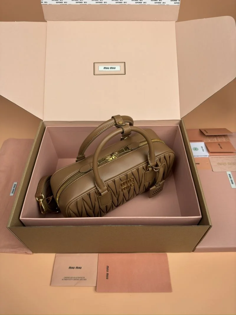 Functional Miu Miu Top Handle Bags 55935