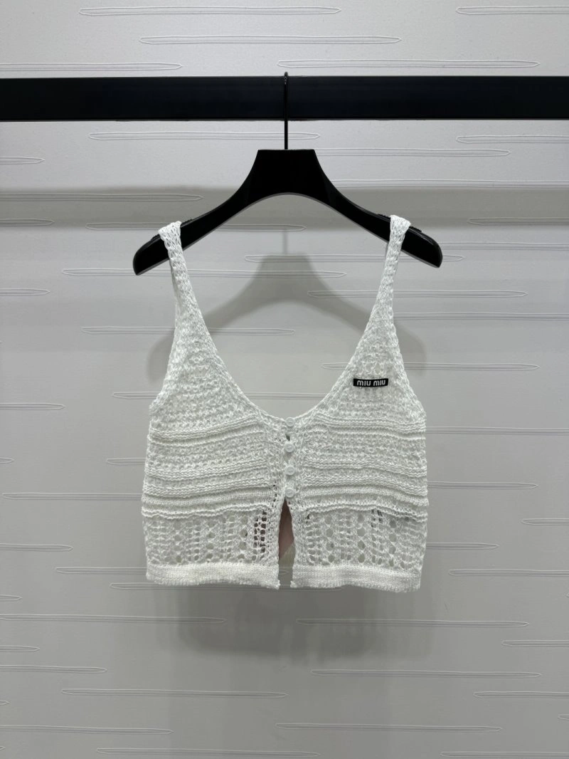 Minimalist Miu Miu Vest 156022