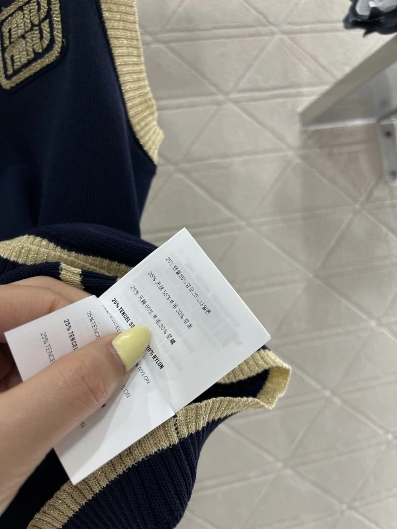 Miu Miu Vest WrinkleFree 156011