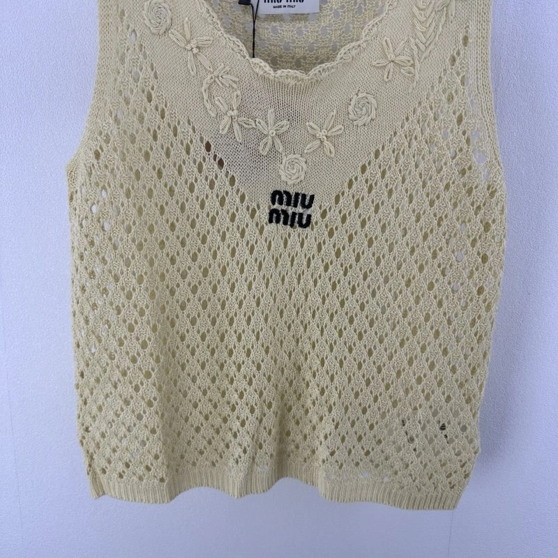 Refined Miu Miu Vest 154359