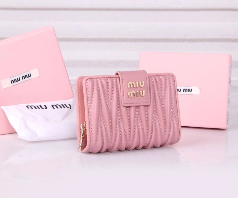 ZipUp Miu Miu Wallets Purse 87941
