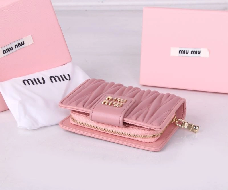 ZipUp Miu Miu Wallets Purse 87941