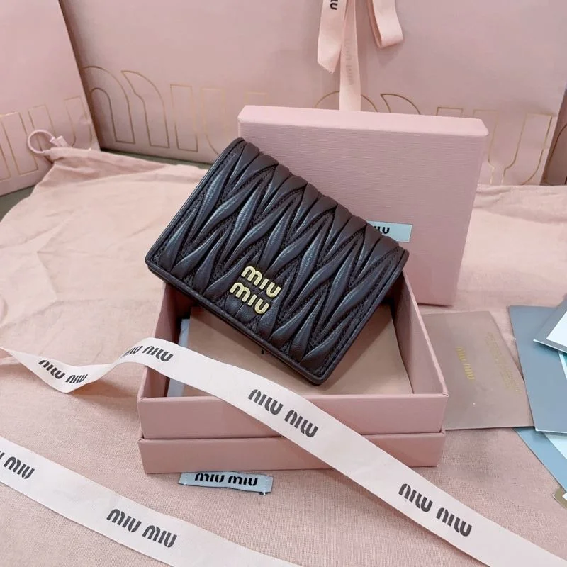Miu Miu Wallets Purse Stretchable 43681