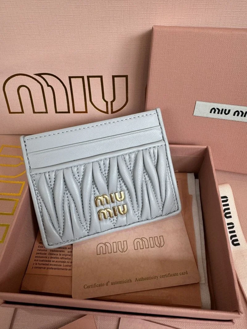 Miu Miu Wallets Purse SmoothTexture 43689